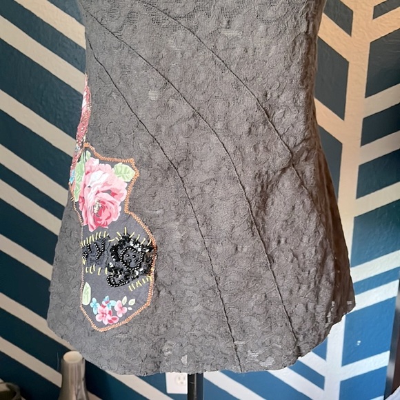 Free People Strapless Peplum Top - Picture 3 of 16